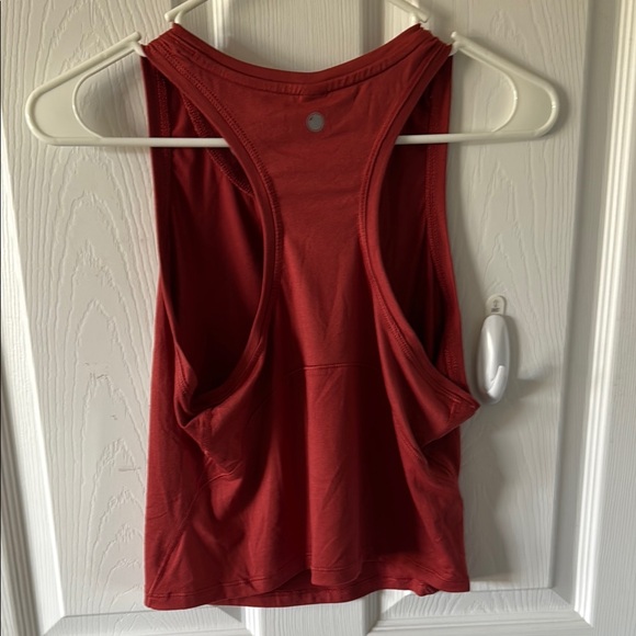 Women's Cropped Razorback Tank Top - Picture 3 of 3